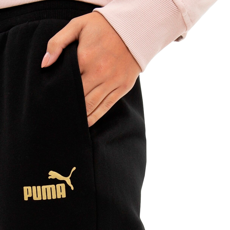 Брюки Puma ESS+ Metallic Pants FL XS Черный Женский photo 5