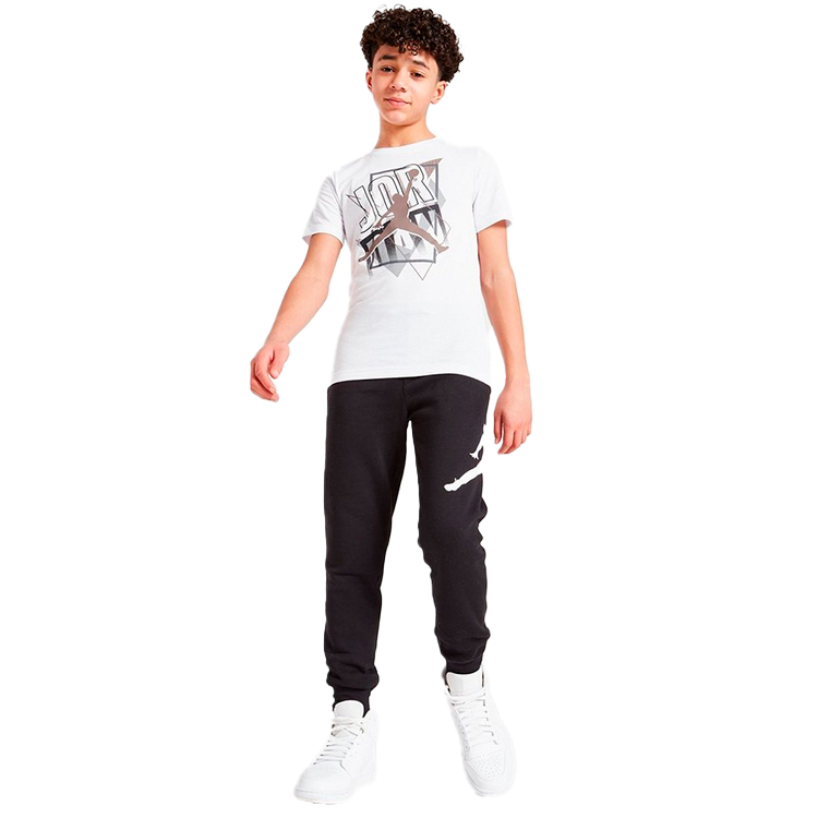 Tricou bărbătesc Nike JDB BREAK THE FRAME SS TEE S Alb photo 2