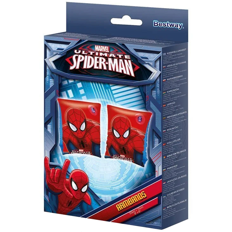Aripioare gonflabile pentru inot Bestway SPIDER-MAN photo 2