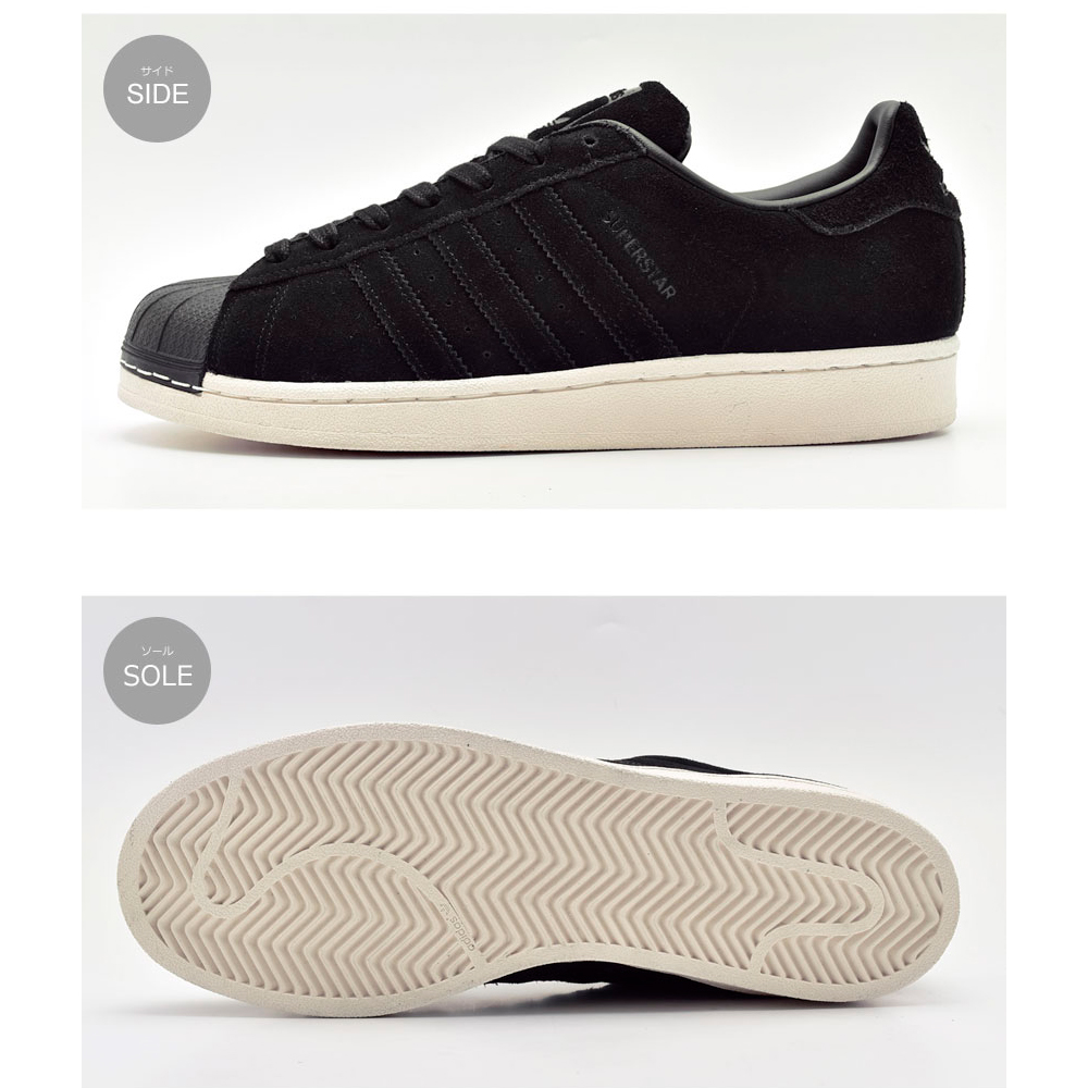 Incaltaminte Sport Adidas SUPERSTAR pt Barbati / 40.5 / Negru photo 3