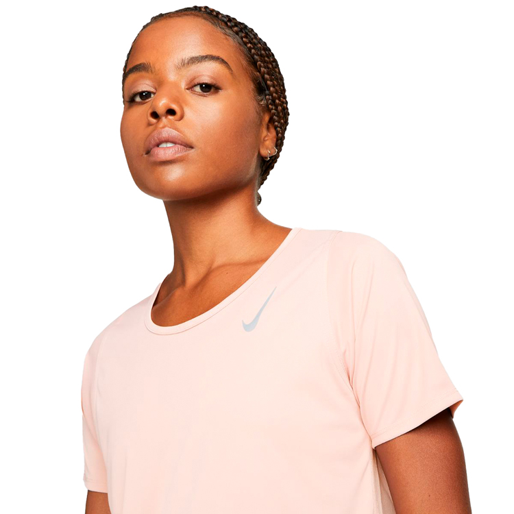 Футболка Nike W NK DF RACE TOP SS / Женский / XS / Розовый photo 5