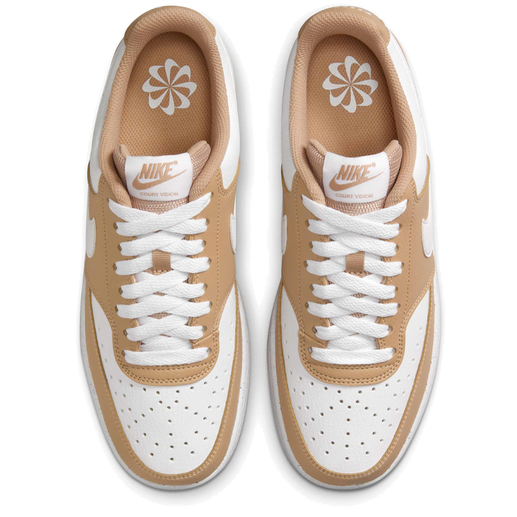 Кроссовки Nike W COURT VISION LO NN / Женский / 36.5 / Белый/Бежевый photo 3
