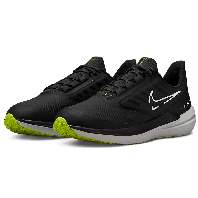 Incaltaminte Sport Nike AIR WINFLO 9 SHIELD pt Barbati / 44.5 / Negru-alb photo 5