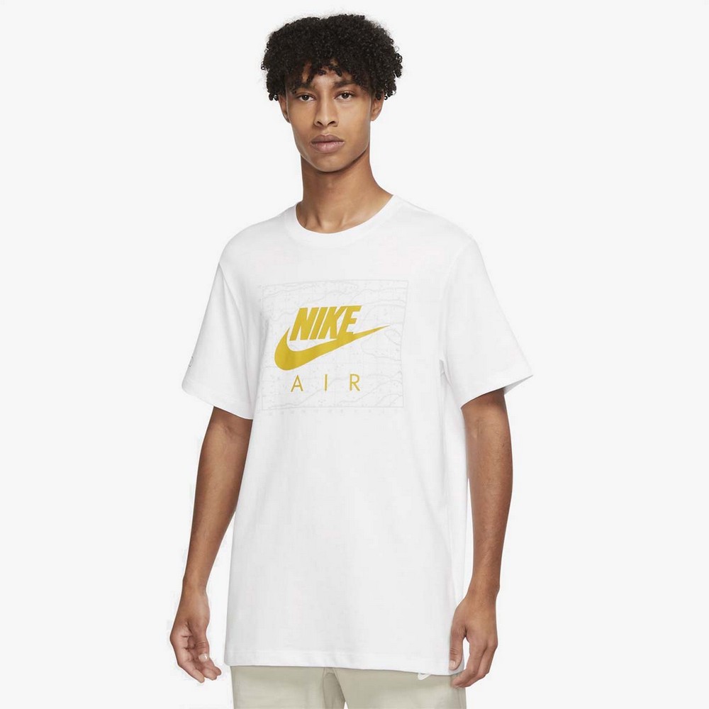 Tricou bărbătesc Nike M NSW AIR HBR 2 TEE M Alb photo 2