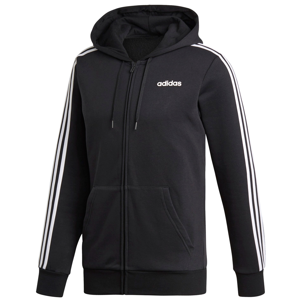 Hanorac pt bărbați Adidas E 3S FZ FL S Negru photo 1 Hanorac pt bărbați Adidas E 3S FZ FL S Negru photo 1