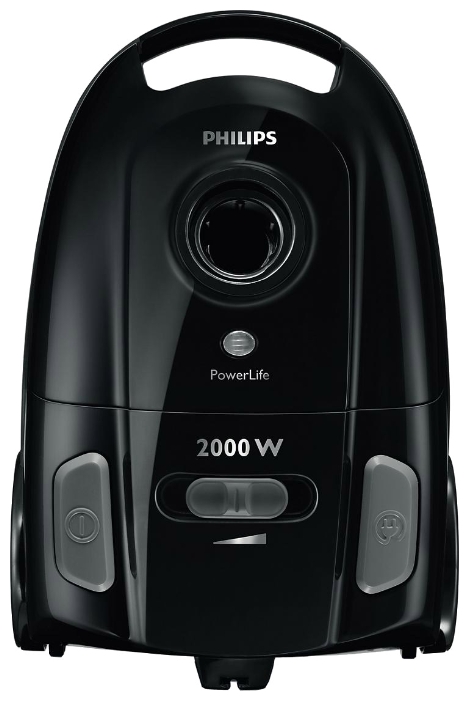 Пылесос с мешком Philips FC8452/01 / 2000Вт / Черный photo 1
