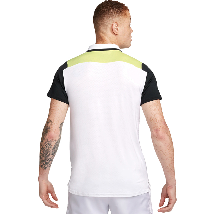  Polo pt bărbați Nike M NKCT DF ADVTG POLO XL Alb-negru  photo 3