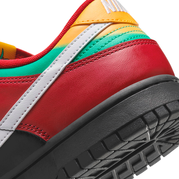 Кроссовки Nike DUNK LOW RETRO LTD / Мужской / 44 / Красный/Черный photo 5