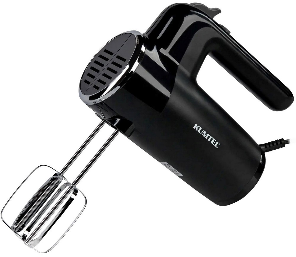 Миксер Ручной Kumtel HHM01 / 6 скоростей / Черный photo 1