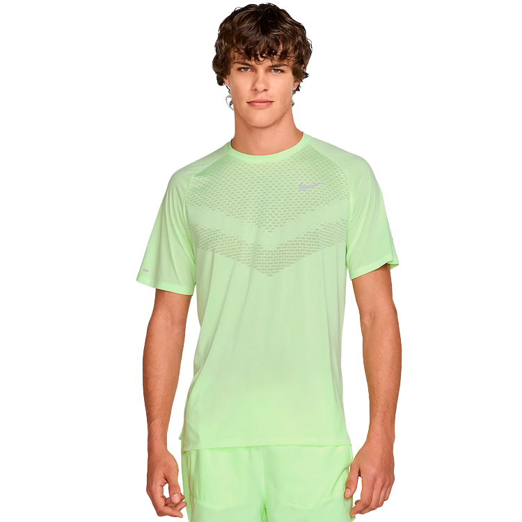 Tricou bărbătesc Nike M NK DFADV STRIDE SS TOP S Galben photo 3
