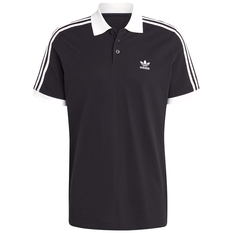 Мужские Поло Adidas 3-STRIPE POLO S Черный photo 1 Мужские Поло Adidas 3-STRIPE POLO S Черный photo 1