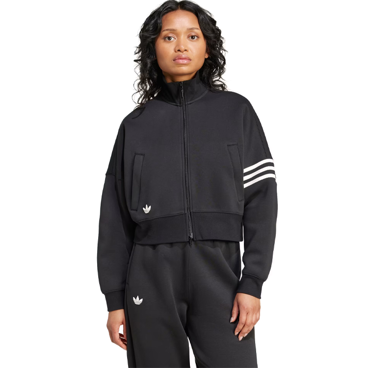Hanorac Adidas NEUCL TRACKTOP XXS Negru Femei photo 5