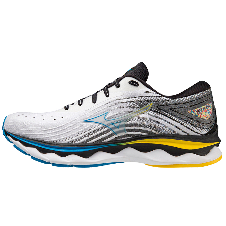 Кроссовки Mizuno WAVE SKY 6 / Мужской / 42 / Белый/Желтый photo 1 Кроссовки Mizuno WAVE SKY 6 / Мужской / 42 / Белый/Желтый photo 1