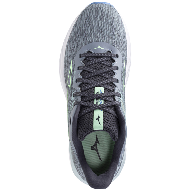 Кроссовки Mizuno WAVE INSPIRE 21 / Мужской / 42 / Серый/Зеленый/Синий photo 3