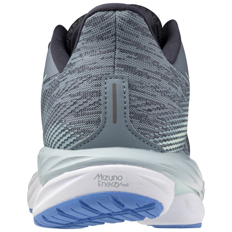 Кроссовки Mizuno WAVE INSPIRE 21 / Мужской / 42 / Серый/Зеленый/Синий photo 4