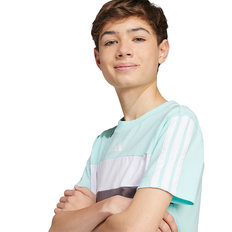 Tricou Adidas J 3S TIB T / Femei / 128 / Turcoaz photo 5