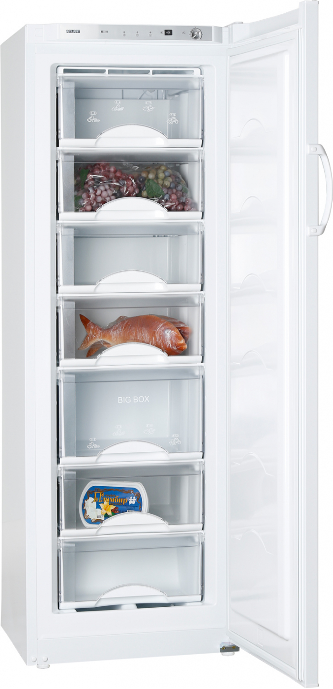 Congelator Atlant M7204100/101 / 243 l / 176.5 cm / A+ / Alb photo 5