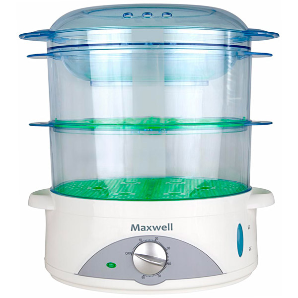 Aparat de fiert cu aburi Maxwell MW1201, 1 l, 780 W, Alb photo 1 Aparat de fiert cu aburi Maxwell MW1201, 1 l, 780 W, Alb photo 1