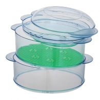 Aparat de fiert cu aburi Maxwell MW1201, 1 l, 780 W, Alb thumbnav 2