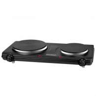 Plita de masa electrica Maxwell MW 1901, 2 arzatoare, 2250 W, Negru thumbnav 1