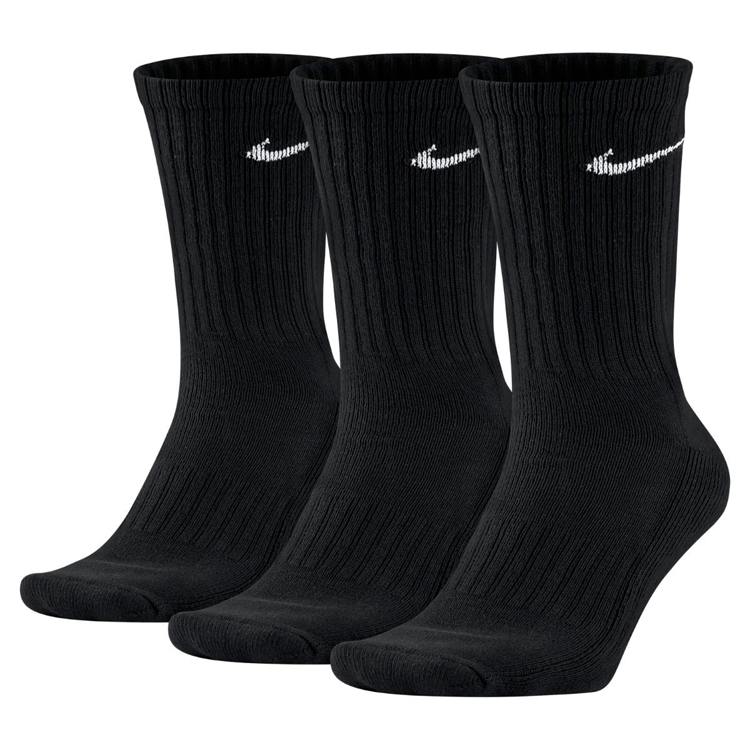 Sosete Unisex Nike 3PPK VALUE COTTON CREW S Negru photo 1