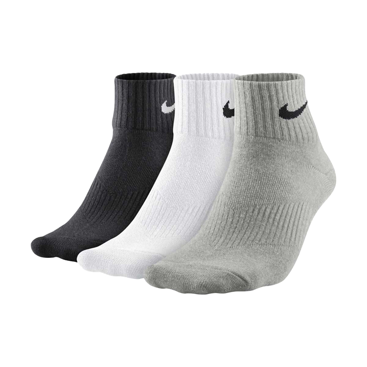 Носки Унисекс Nike L Белый/Черный/Серый photo 1 Носки Унисекс Nike L Белый/Черный/Серый photo 1