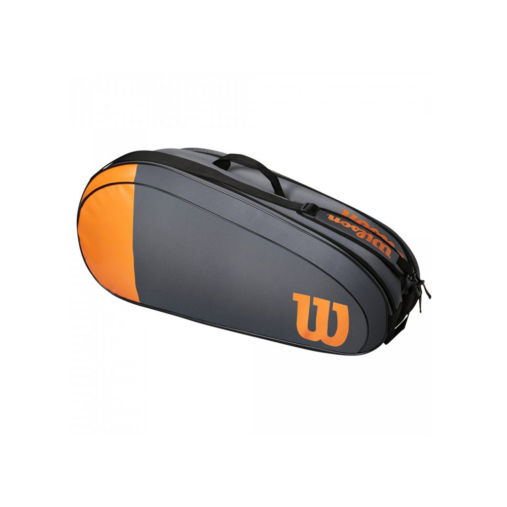 Сумка Wilson Burn Team WR8009801001 Серый/Оранжевый photo 1 Сумка Wilson Burn Team WR8009801001 Серый/Оранжевый photo 1