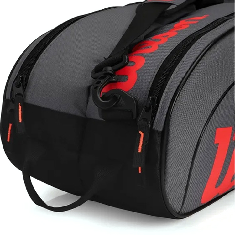 Сумка теннисная Wilson Team WR8009803001 Серый/Красный photo 4