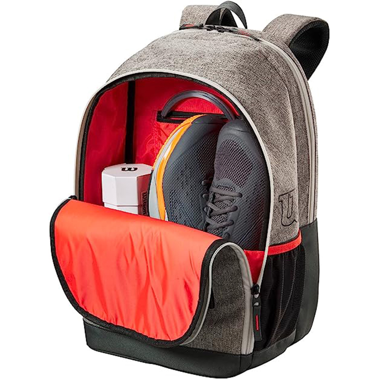 Rucsac tenis Wilson TEAM HEATHER WR8023101001 Gri photo 2
