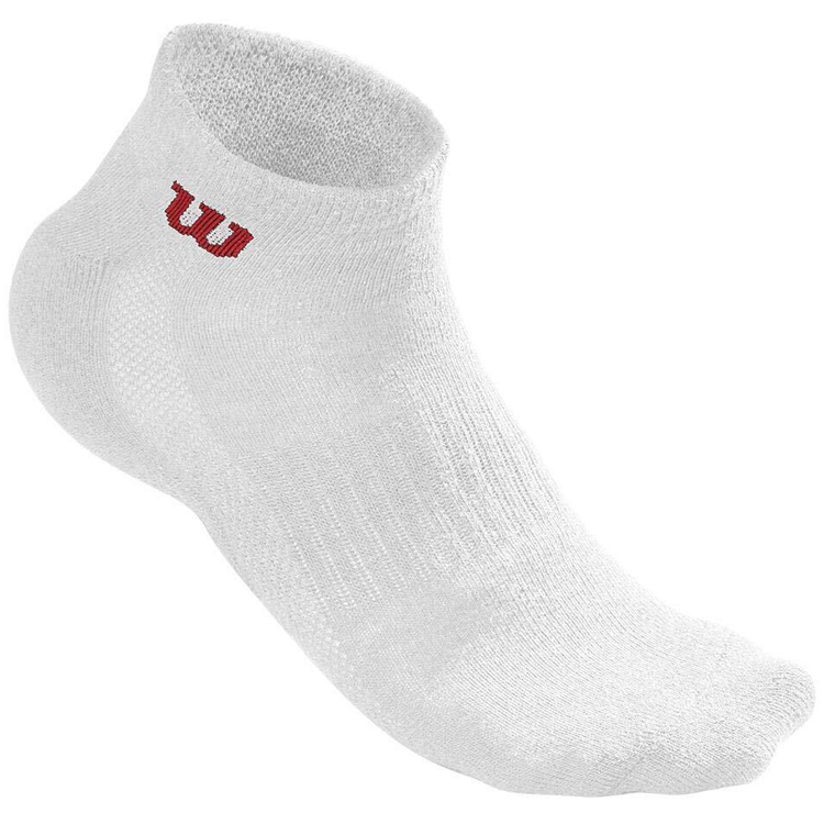 Sosete Barbati Wilson Quarter 3pr/pk One size Alb photo 2