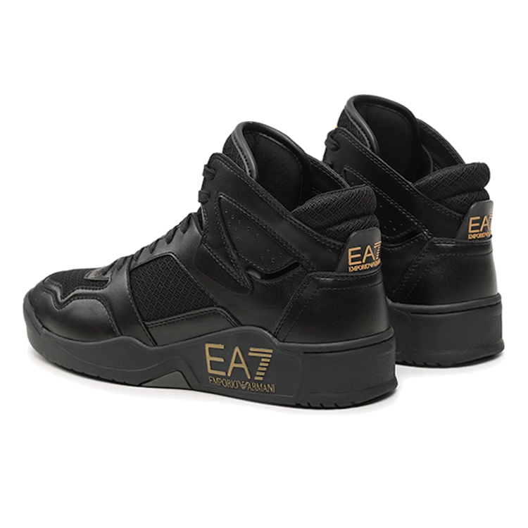 Кроссовки EA7 EMPORIO ARMANI BASKED MID / Мужской / 37.5 / Черный photo 2