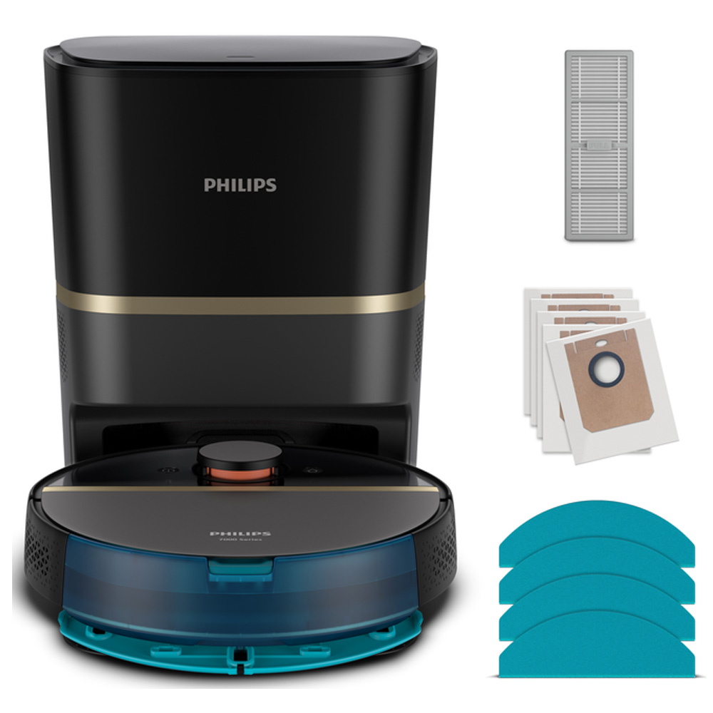 Aspirator robot Philips XU7100/01 / 0.26 l / Negru photo 5
