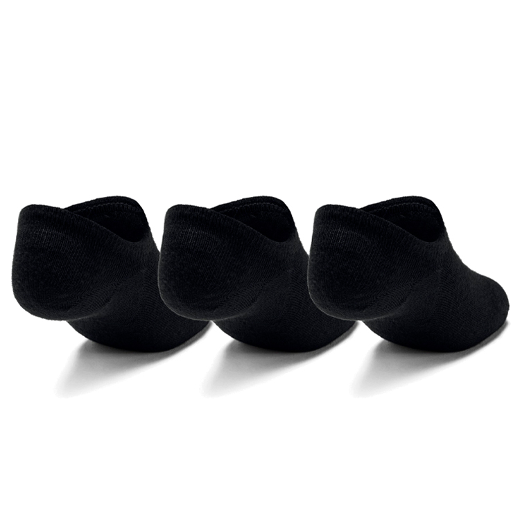 Носки Унисекс Under Armour UA Essential UltraLowTab 3pk M Черный photo 3