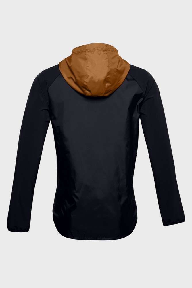 Geacă pt Barbati Under Armour STRETCH-WOVEN HOODED JACKET M Negru photo 2
