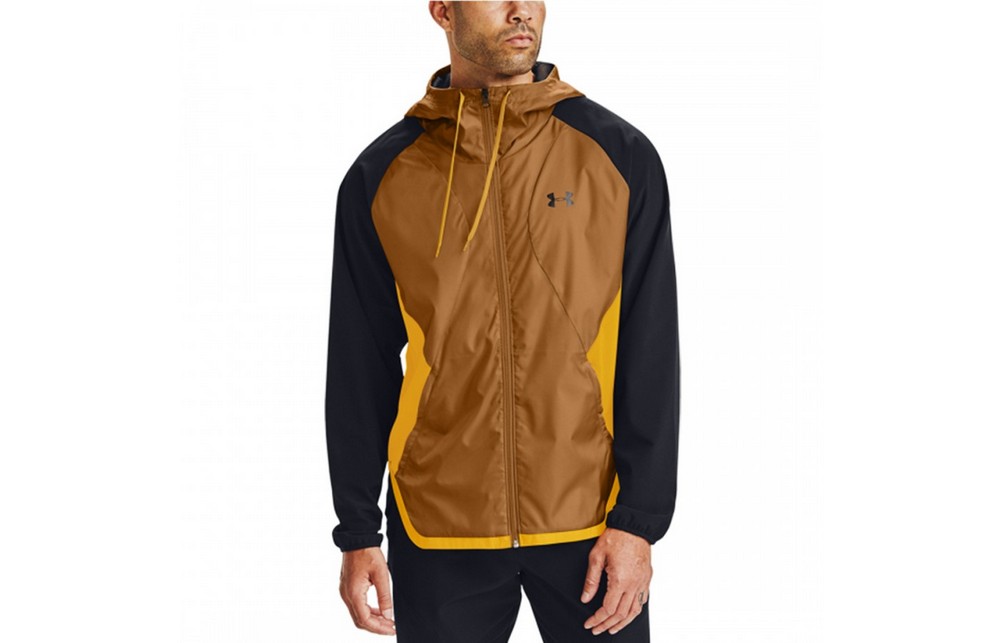 Geacă pt Barbati Under Armour STRETCH-WOVEN HOODED JACKET M Negru photo 3