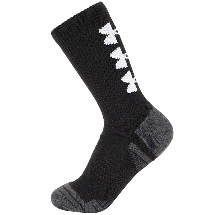 Носки Унисекс Under Armour UA Perf Tech Nov 3pk Crew L Черный photo 5