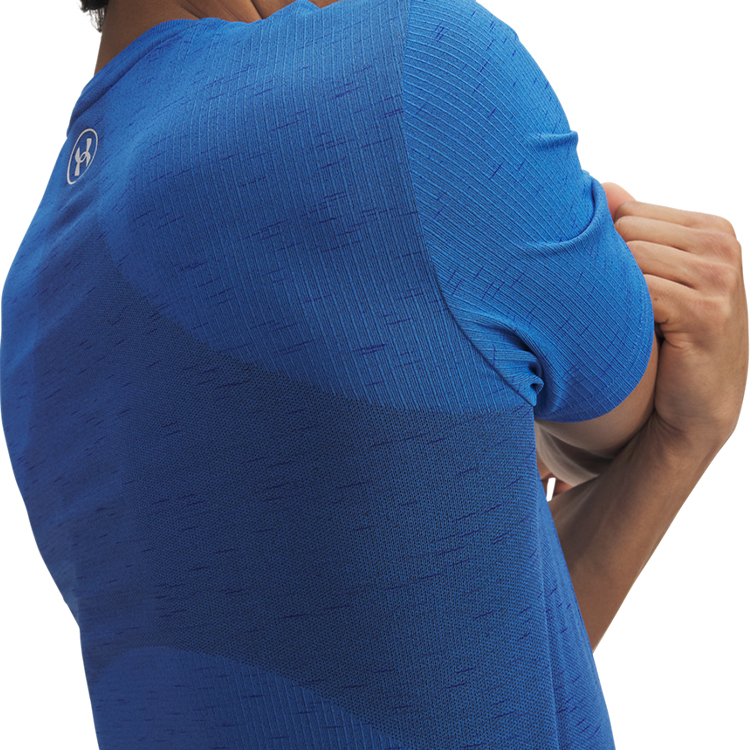 Футболка мужская Under Armour Vanish Seamless SS L Синий photo 3