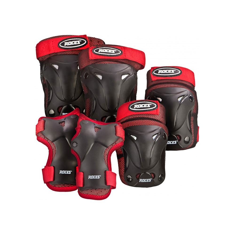 Набор защиты Roces JR VENTILAT.3-PACK photo Набор защиты Roces JR VENTILAT.3-PACK photo