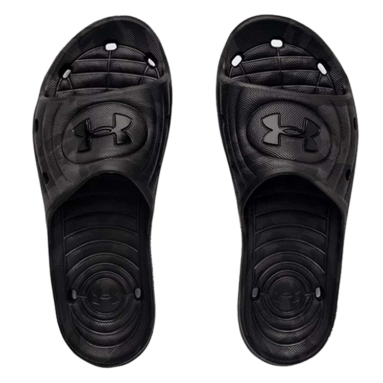 Slapi Under Armour UA M LOCKER CAMO pt Barbati / 47.5 / Negru photo 2