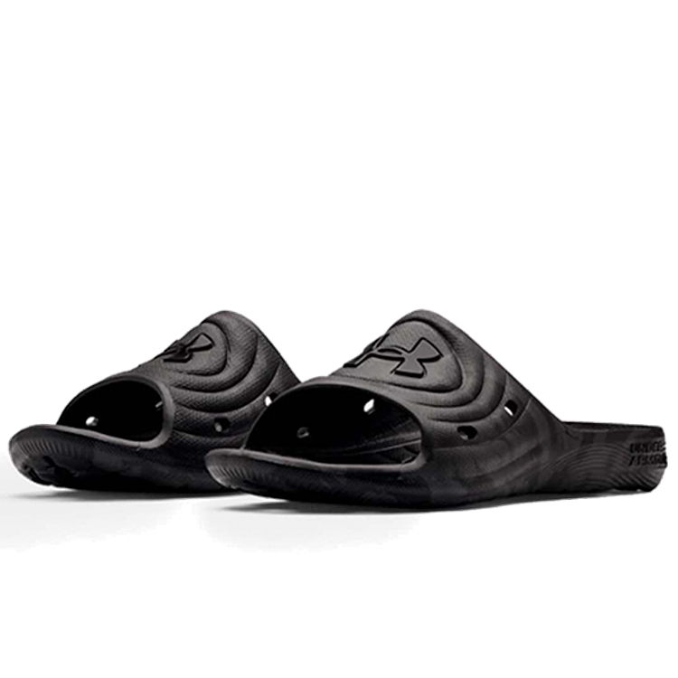Slapi Under Armour UA M LOCKER CAMO pt Barbati / 47.5 / Negru photo 3
