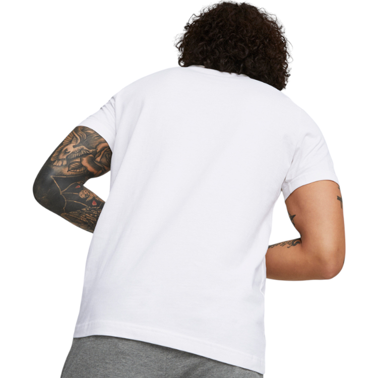 Футболка мужская Puma ESS Logo Tee XS Белый photo 4