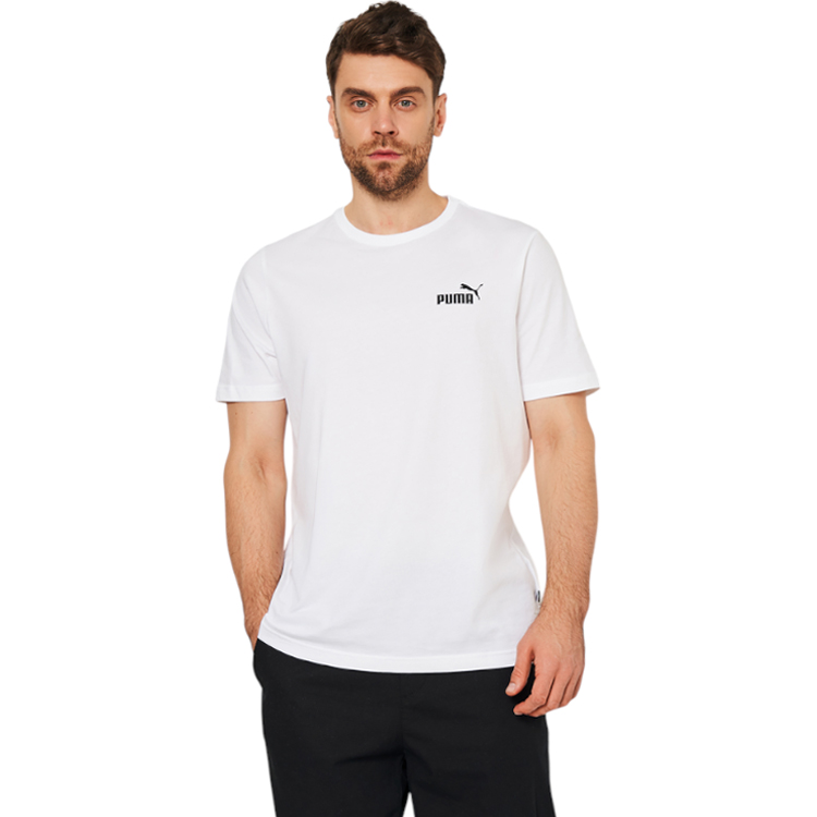 Футболка мужская Puma ESS Small Logo Tee XS Белый photo 2