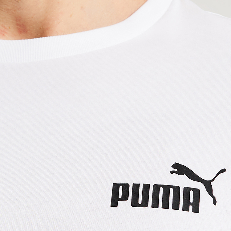 Футболка мужская Puma ESS Small Logo Tee XS Белый photo 4