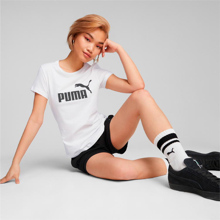 Tricou Puma ESS Logo Tee XS Alb Femei photo 5