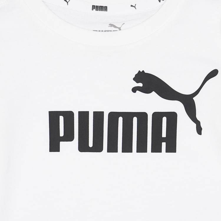 Tricou Puma ESS Logo Tee B / Unisex / 116 / Alb photo 3