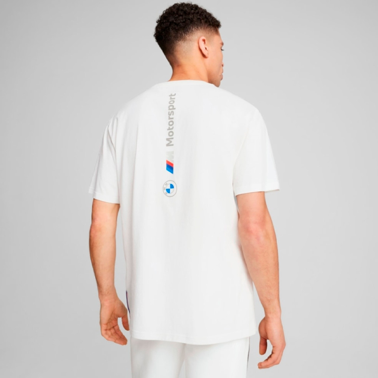 Футболка мужская Puma BMW MMS ESS+ LOGO TEE M Белый photo 4