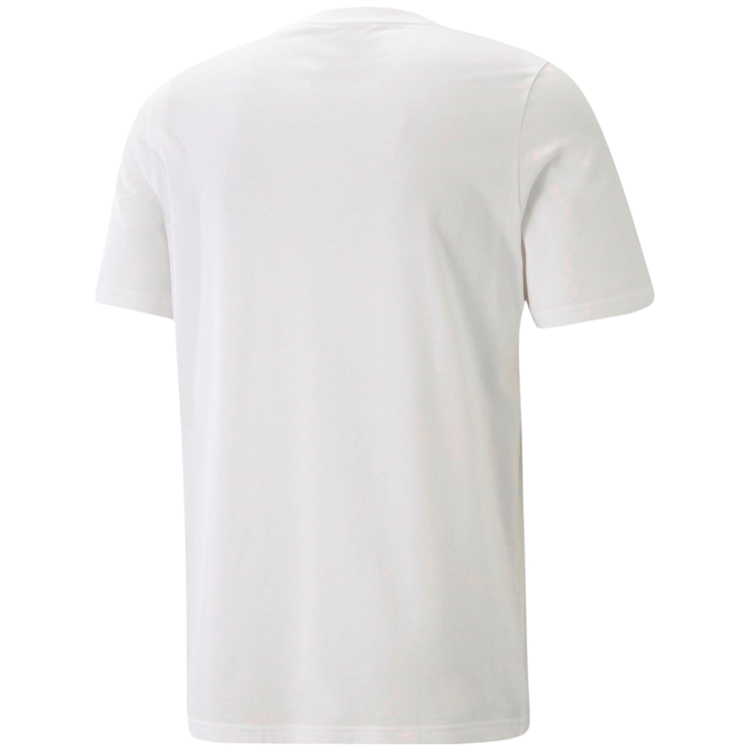 Tricou bărbătesc Puma GRAPHICS Wording Tee M Alb photo 2