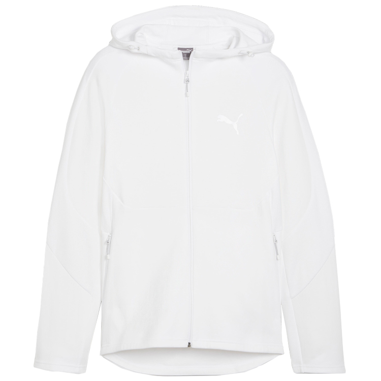 Hanorac pt bărbați Puma EVOSTRIPE Full-Zip Hoodie DK S Alb photo 5