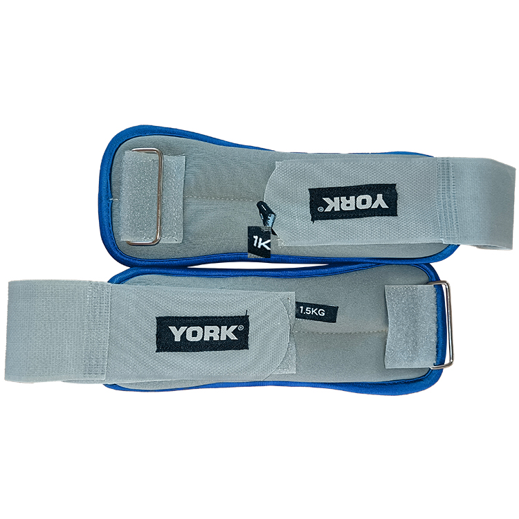 Утяжелители 2x1.5 кг (пара) YORK Soft ankle/wrist weights photo 1