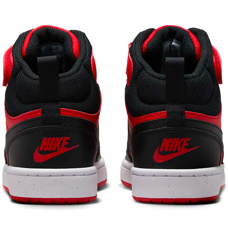 Кроссовки Nike COURT BOROUGH MID 2 GS / Мужской / 38.5 / Красный/Черный photo 4
